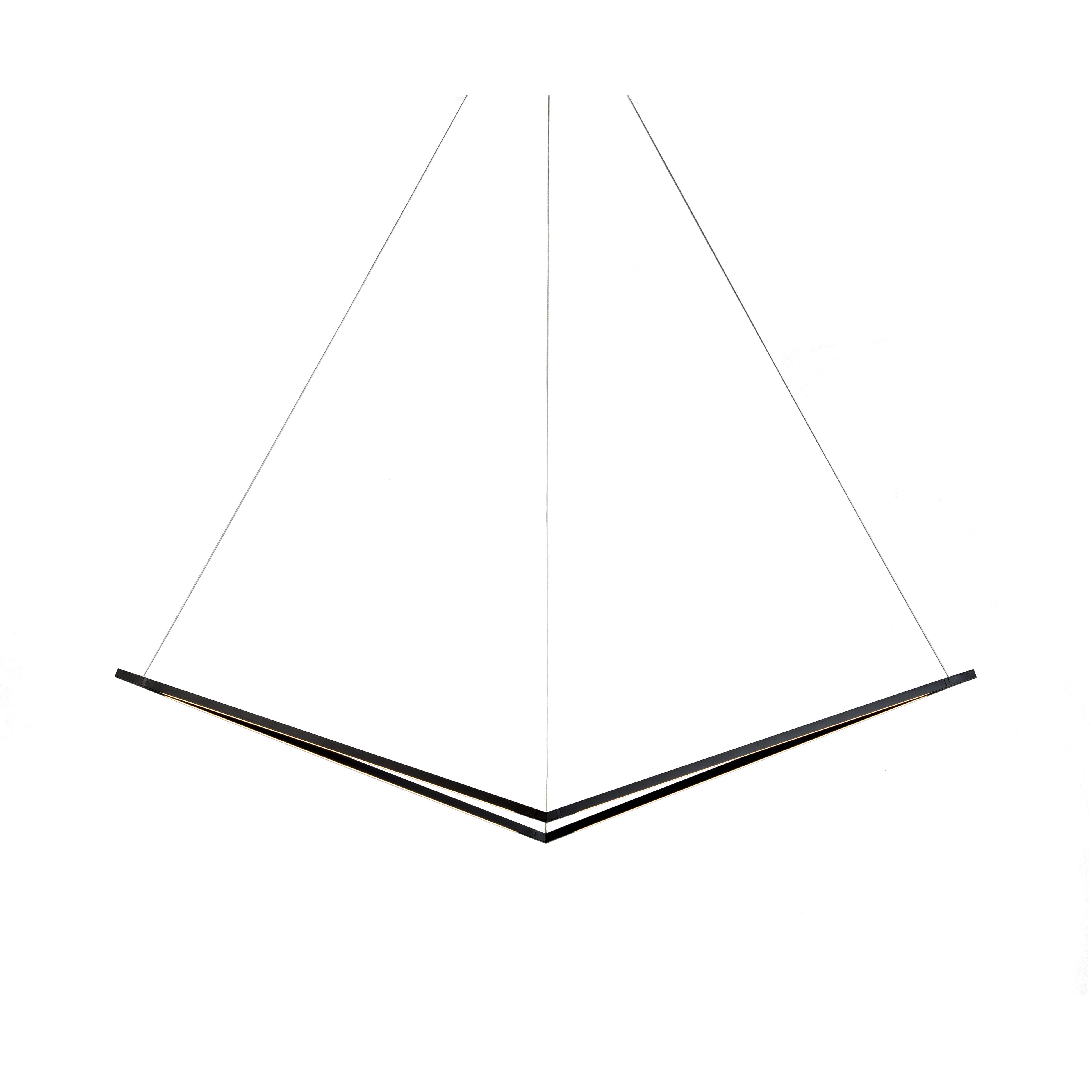 Z-Bar LED 14.68 inch Matte Black Pendant Ceiling Light, Bird